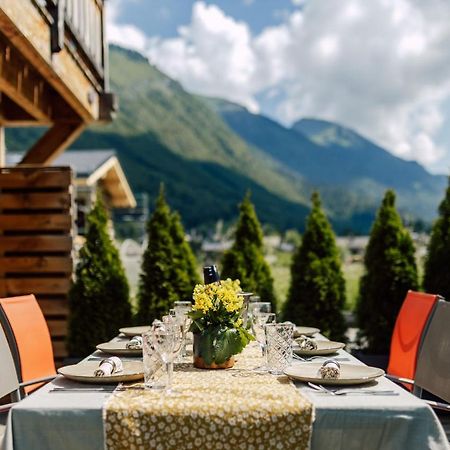 Chalet Soleil D'Or Монрьон Экстерьер фото