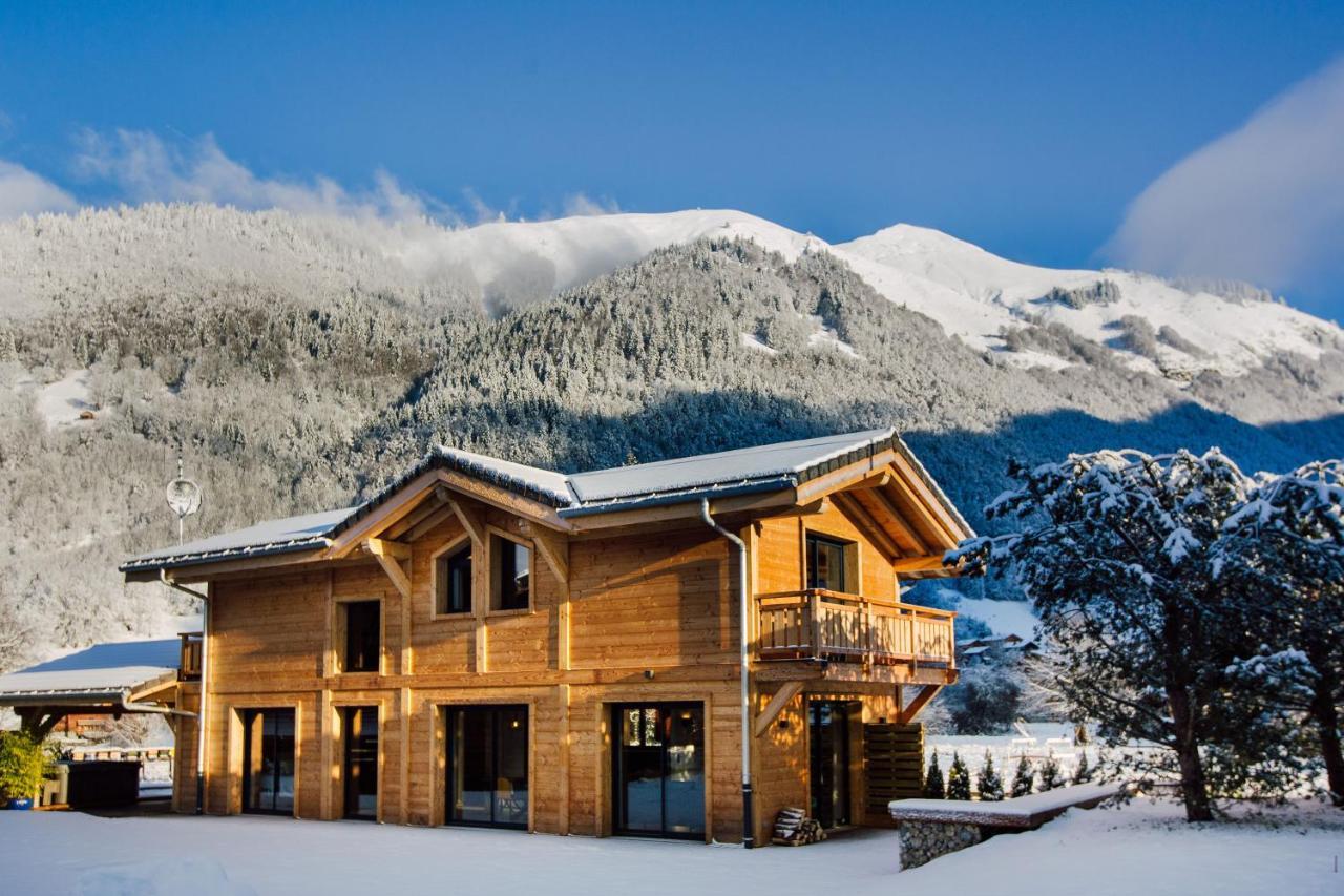 Chalet Soleil D'Or Монрьон Экстерьер фото