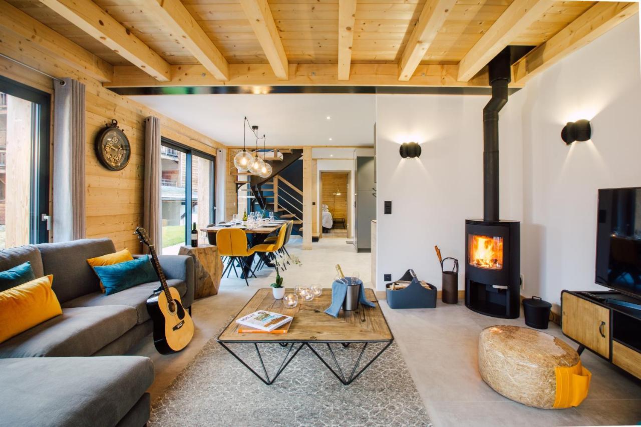 Chalet Soleil D'Or Монрьон Экстерьер фото