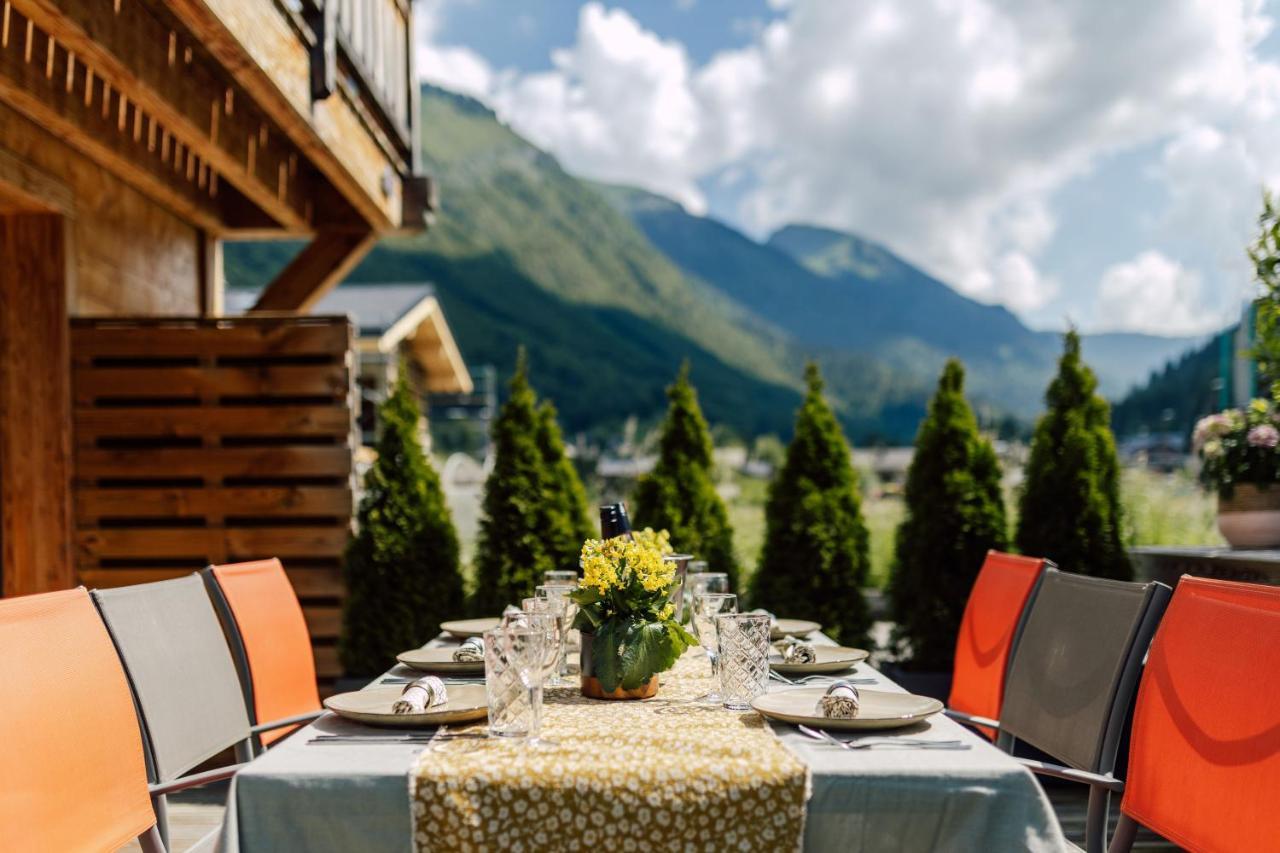 Chalet Soleil D'Or Монрьон Экстерьер фото